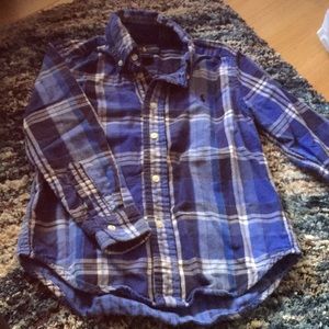 Boys Ralph Lauren plaid shirt
